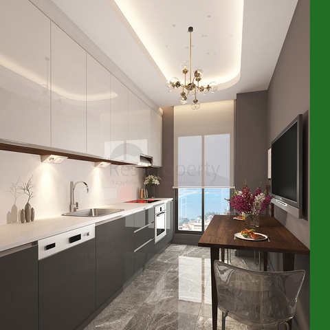 Квартиры с видом на море и лес в районе Картал 