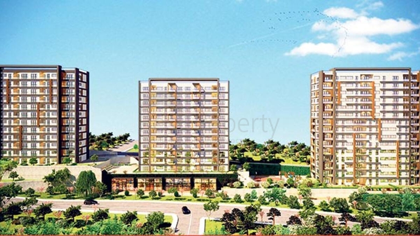 Квартиры с видом на море и лес в районе Картал 