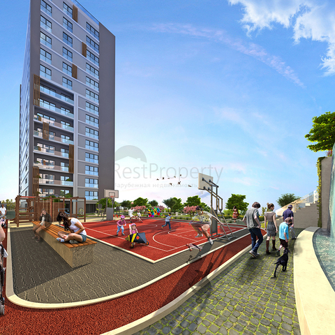 Квартиры с видом на море и лес в районе Картал 