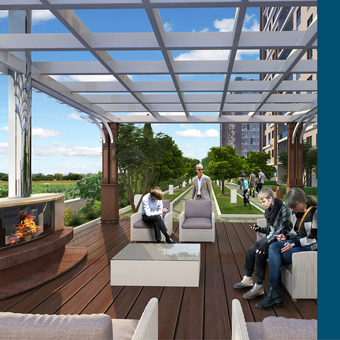 Квартиры с видом на море и лес в районе Картал 