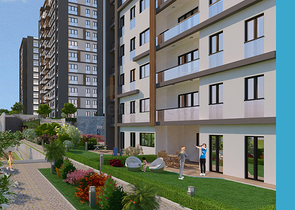 Квартиры с видом на море и лес в районе Картал 