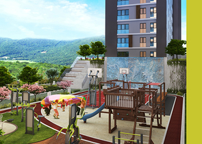 Квартиры с видом на море и лес в районе Картал 