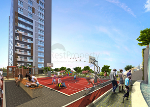 Квартиры с видом на море и лес в районе Картал 