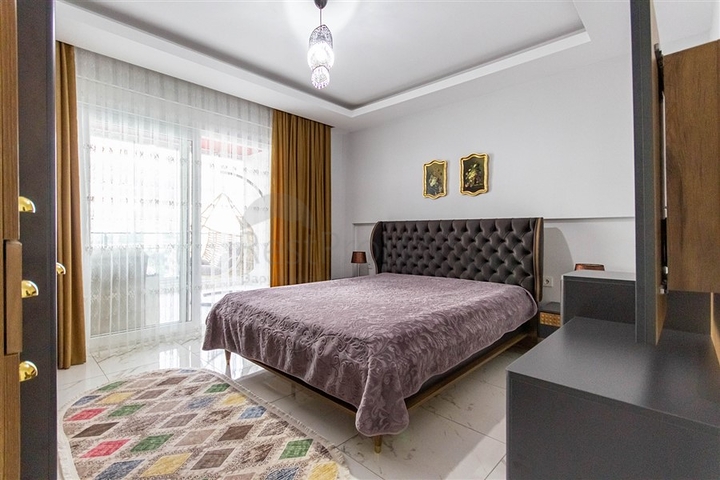 Уютная двухкомнатная квартира в Махмутларе