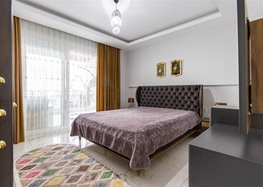 Уютная двухкомнатная квартира в Махмутларе