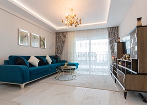 Уютная двухкомнатная квартира в Махмутларе