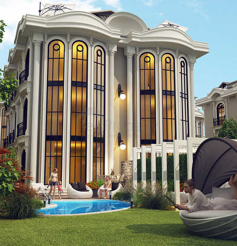 Эксклюзивные виллы с видом на море 