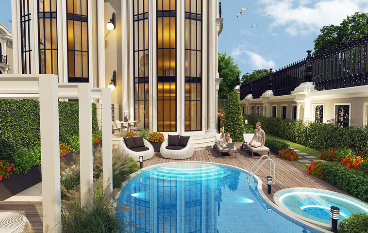 Эксклюзивные виллы с видом на море 