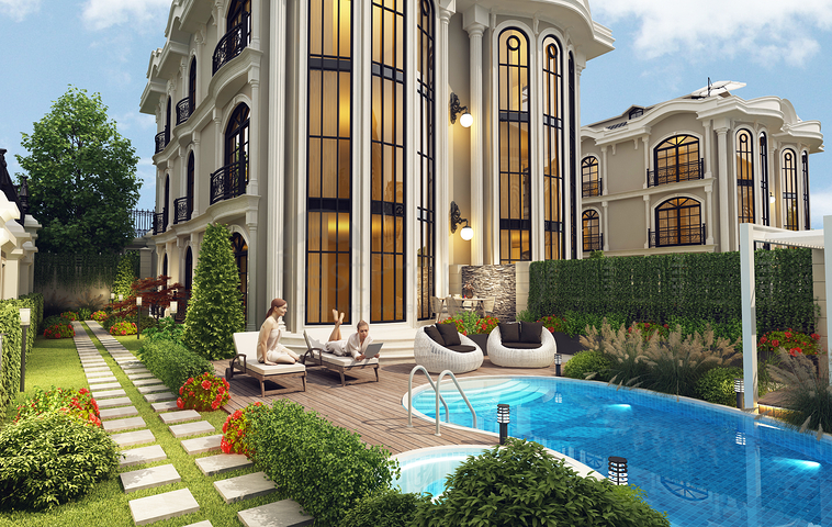 Эксклюзивные виллы с видом на море 