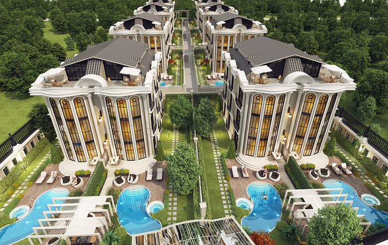 Эксклюзивные виллы с видом на море 