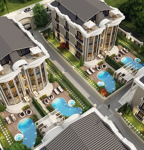 Эксклюзивные виллы с видом на море 