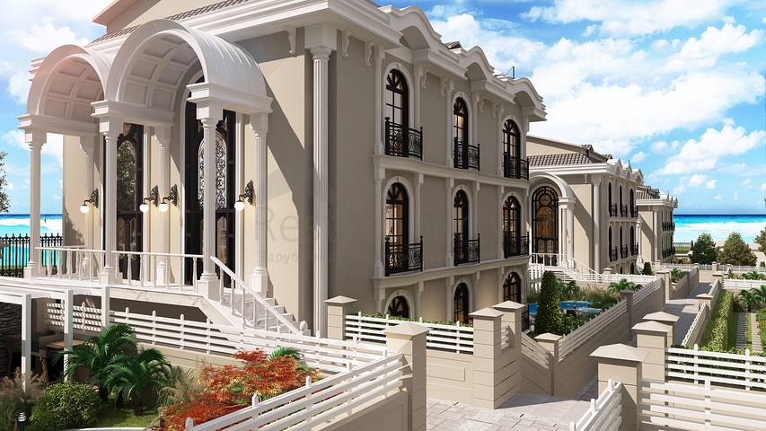 Эксклюзивные виллы с видом на море 