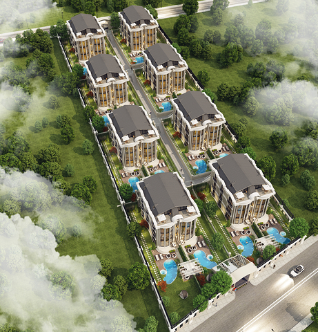 Эксклюзивные виллы с видом на море 