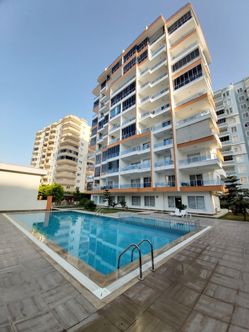 Меблированная квартира планировкой 1+1 в районе Махмутлар