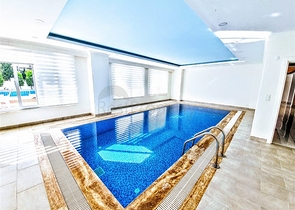 Меблированная квартира планировкой 1+1 в районе Махмутлар