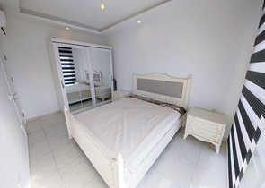 Меблированная квартира планировкой 1+1 в районе Махмутлар