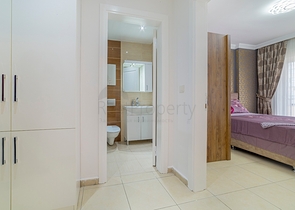 На продажу представлена двухкомнатная квартира в районе Махмутлар