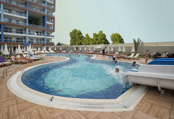 Меблированная двухкомнатная квартира в комплексе с отельной инфраструктурой