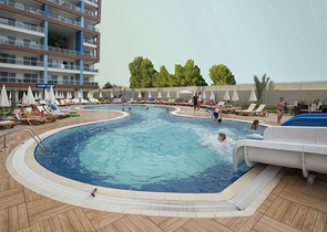 Меблированная двухкомнатная квартира в комплексе с отельной инфраструктурой