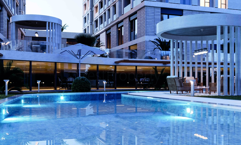 Проект семейной концепции с идеальной транспортной развязкой