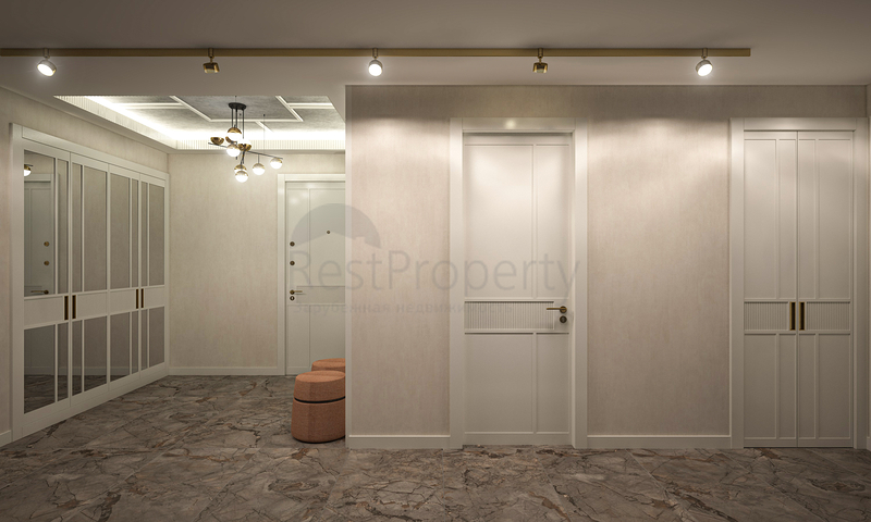 Проект семейной концепции с идеальной транспортной развязкой