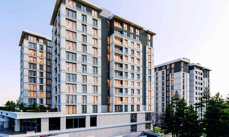 Проект семейной концепции с идеальной транспортной развязкой