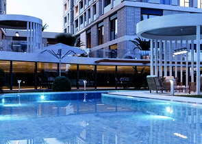 Проект семейной концепции с идеальной транспортной развязкой