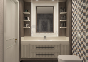 Проект семейной концепции с идеальной транспортной развязкой