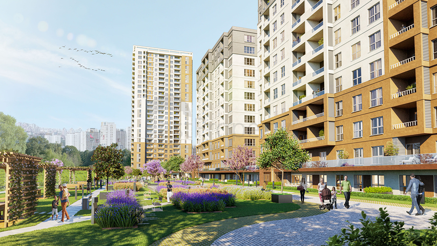 Комплекс в Стамбула с идеальной транспортной развязкой