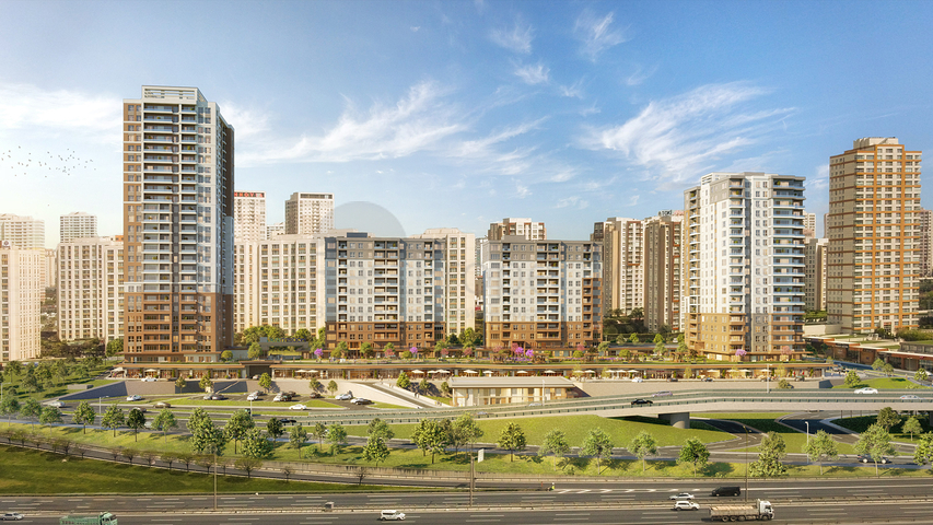 Комплекс в Стамбула с идеальной транспортной развязкой