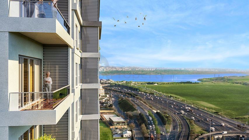 Комплекс в Стамбула с идеальной транспортной развязкой