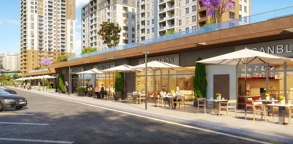 Комплекс в Стамбула с идеальной транспортной развязкой