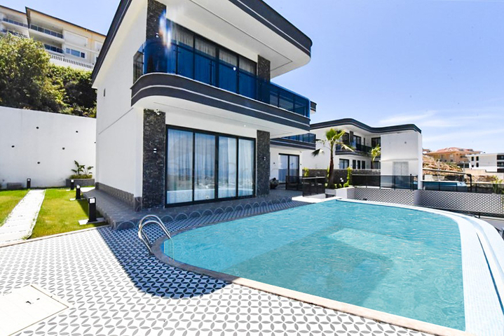 Элитные виллы 4+1 с завораживающим видом на море