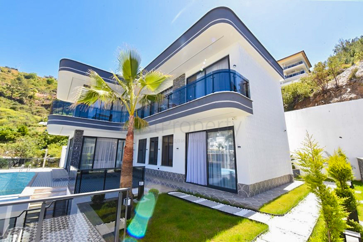 Элитные виллы 4+1 с завораживающим видом на море