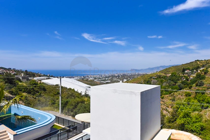 Элитные виллы 4+1 с завораживающим видом на море