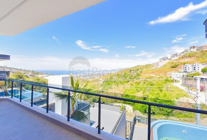 Элитные виллы 4+1 с завораживающим видом на море