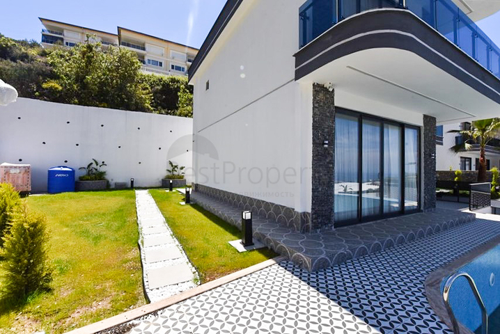 Элитные виллы 4+1 с завораживающим видом на море