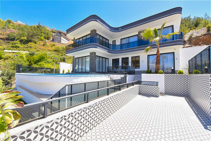 Элитные виллы 4+1 с завораживающим видом на море