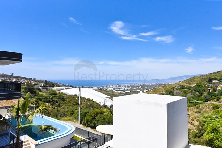 Элитные виллы 4+1 с завораживающим видом на море