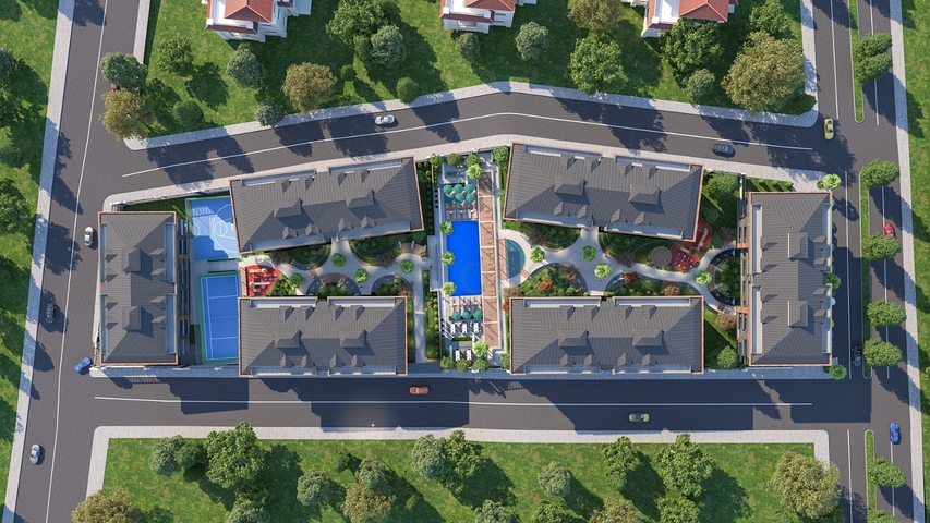 Эксклюзивный комплекс с видом на Мраморное море