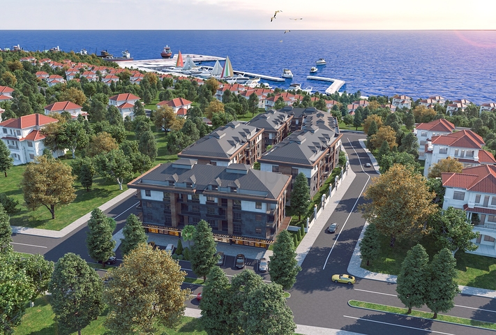 Эксклюзивный комплекс с видом на Мраморное море