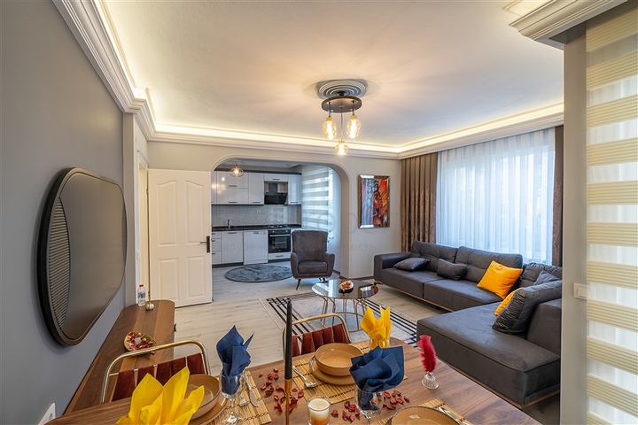 Квартира 2+1 в районе пляжа Клеопатры