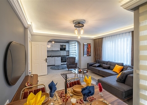 Квартира 2+1 в районе пляжа Клеопатры