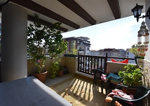 Просторный пентхаус 5+1 с собственной сауной