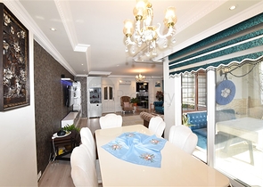 Просторный пентхаус 5+1 с собственной сауной