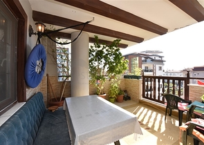 Просторный пентхаус 5+1 с собственной сауной