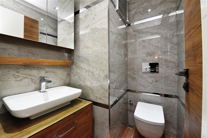 Квартира 3+1 в центре Алании в 150 м от моря в новом современном комплексе 