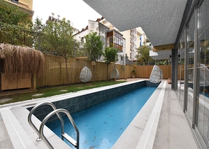 Новая трехкомнатная квартира в районе пляжа Клеопатры 