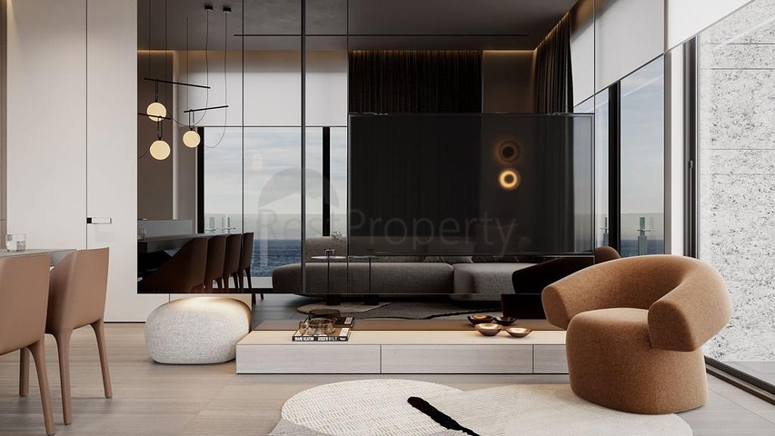 Роскошный проект на первой береговой линии в Махмутларе