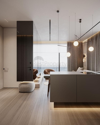 Роскошный проект на первой береговой линии в Махмутларе